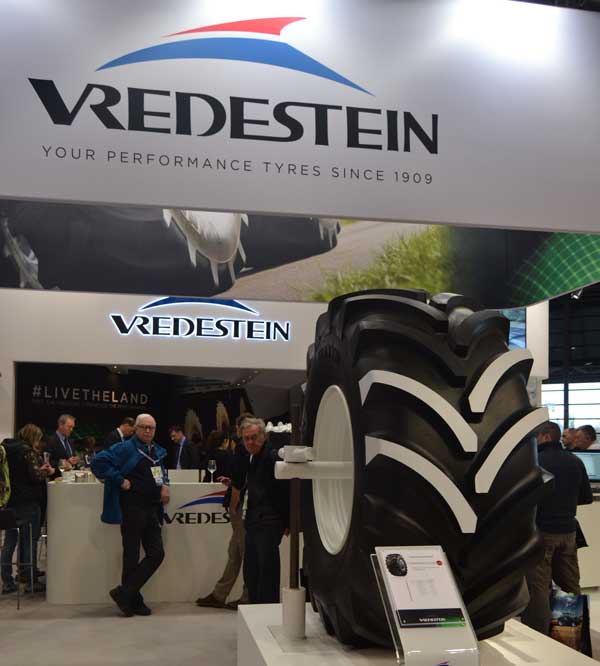 Nuevo neumático radial de Vredestein con un diámetro inferior a 1250 mm