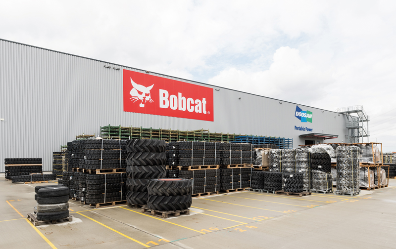 Bobcat, centro de distribución de repuestos para la región EMEA
