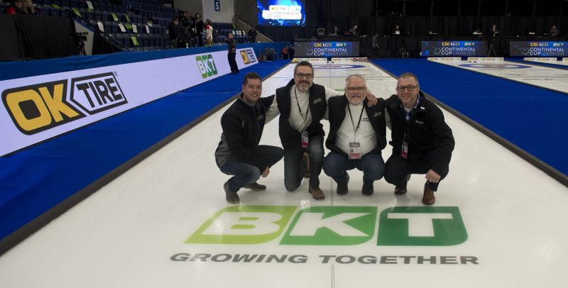 BKT y OK Tire renuevan patrocinio con Curling Canada