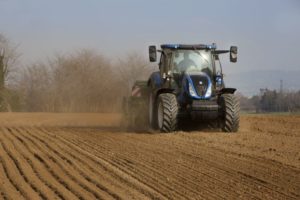 BKT AGRIMAX en tractor New Holland