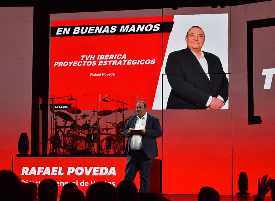 Rafael Poveda, director general de Ventas de TVH Ibérica