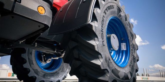 Nokian Tyres presenta la familia de productos Soil King VF para tractores HHP